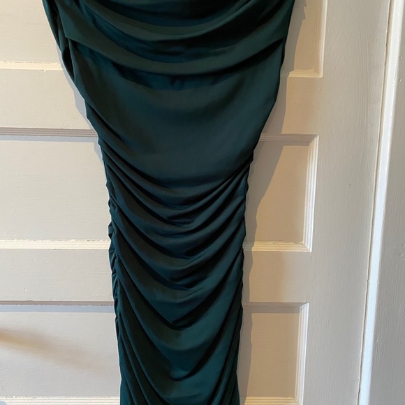 BCBG emerald-jewel tone cocktail dress Size 2 - Picture 4 of 6